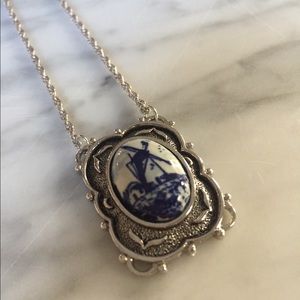 Willow Pattern Necklace